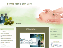 Tablet Screenshot of bonniejean.skincaretherapy.net